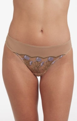 Enamoured Thong - Ice Purple Combo