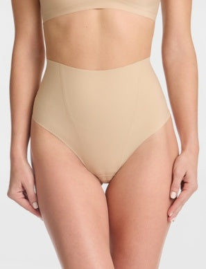 Zone Smoothing Control Thong - Beige