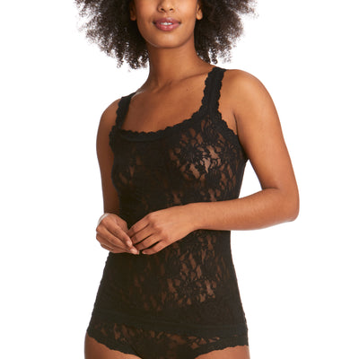 Signature Lace Classic Cami - Black