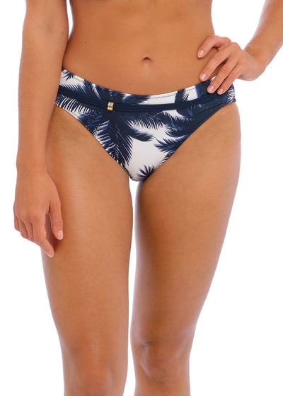 Carmelita Avenue Mid Rise Bikini Brief- French Navy