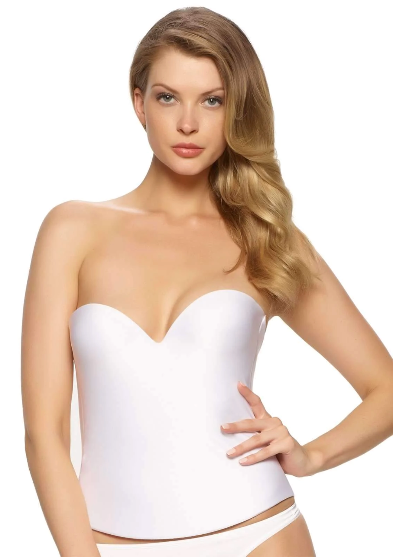 Essentials Bustier- White