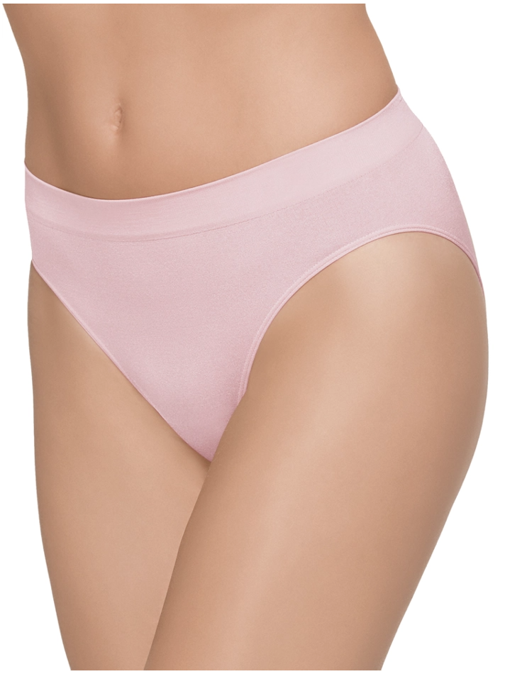 Seamless Mid-Rise Cotton Gusset Panty - inestory